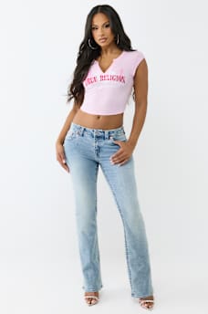 APPLIQU&Eacute; NOTCH TEE , image 3