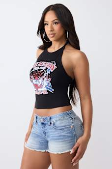 OPEN-BACK HALTER TOP, image 5