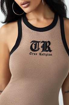 RUCHED RIBBED MIDI DRESS, image 3