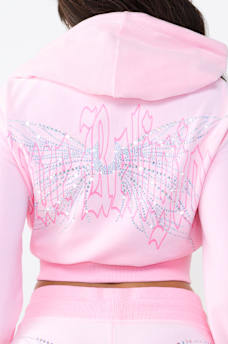 WING BIKINI HOODIE VELOUR SET, image 1