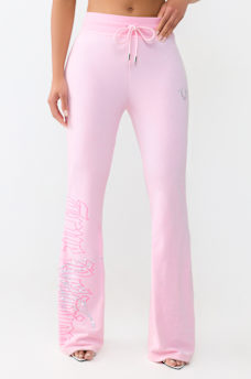 WING VELOUR MID RISE BOOTCUT PANT, image 2