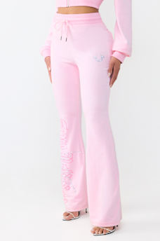 WING VELOUR MID RISE BOOTCUT PANT, image 3