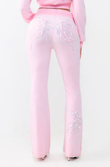 WING VELOUR MID RISE BOOTCUT PANT, image 5