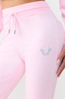 WING VELOUR MID RISE BOOTCUT PANT, image 6