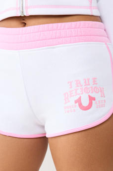 CONTRAST DOLPHIN HEM SHORT