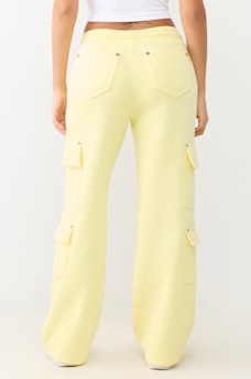 CARGO STRAIGHT LEG SWEATPANT