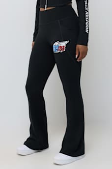 CRYSTAL MID RISE BOOTY PERFECTOR LEGGING