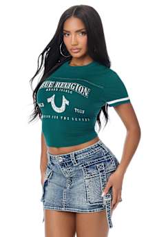 HORSESHOE BABY TEE