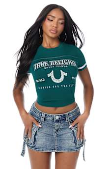 HORSESHOE BABY TEE