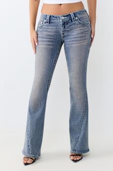 JOEY LOW RISE FLARE JEAN