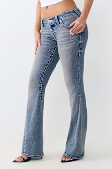 JOEY LOW RISE FLARE JEAN
