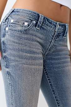 JOEY LOW RISE FLARE JEAN