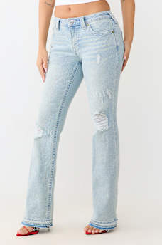 BECCA MID RISE BOOTCUT JEAN