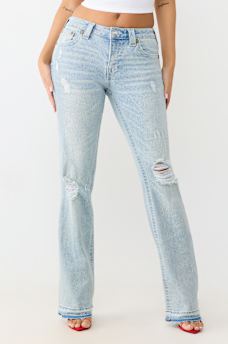 BECCA MID RISE BOOTCUT JEAN