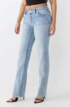MID RISE BIG T FLAP STRAIGHT JEAN