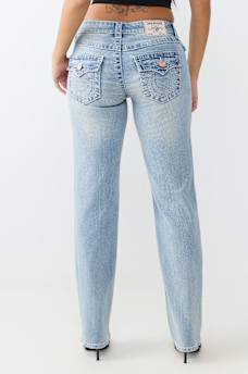 MID RISE BIG T FLAP STRAIGHT JEAN