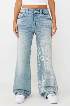 BOBBI MID RISE BLESSED BAGGY JEAN, image 4