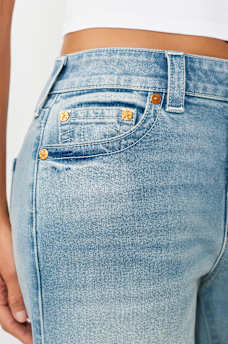 BOBBI MID RISE BLESSED BAGGY JEAN, image 9