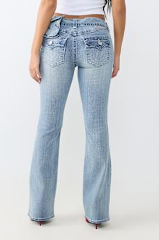 BECCA CARGO BELT FLAP BOOTCUT JEAN