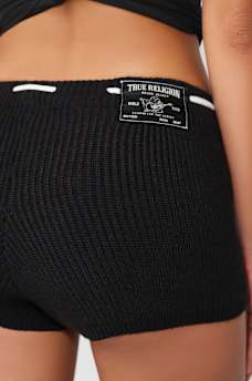 HERITAGE CROCHET MINI SHORT