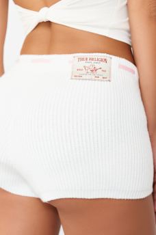HERITAGE CROCHET MINI SHORT