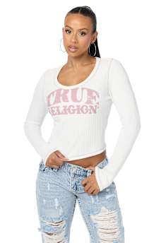 TRUE BUDDHA WAFFLE NOTCH TOP
