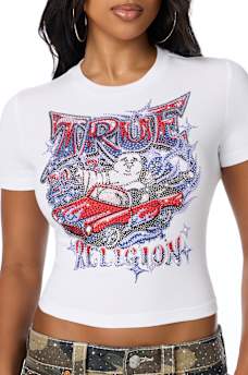CRYSTAL IT GIRL BABY TEE