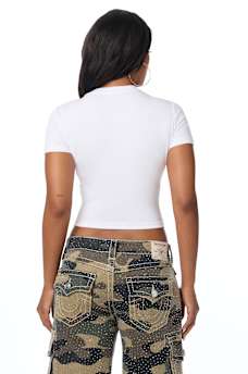 CRYSTAL IT GIRL BABY TEE