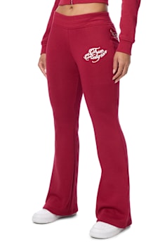 CRYSTAL MID RISE BOOTCUT SWEATPANT