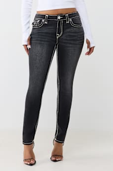 JENNIE MID RISE SUPER T CURVY SKINNY JEAN