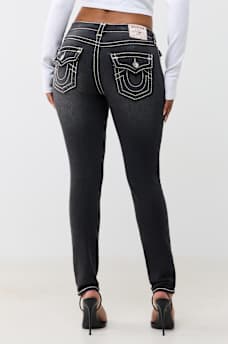 JENNIE MID RISE SUPER T CURVY SKINNY JEAN