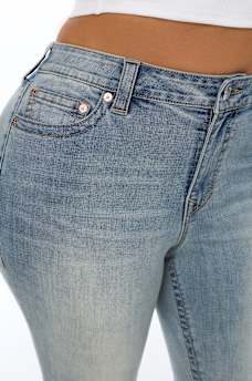 PLUS JENNIE MID RISE CURVY SKINNY JEAN