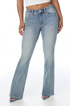 BECCA MID RISE BOOTCUT JEAN