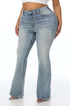PLUS BECCA MID RISE BOOTCUT JEAN