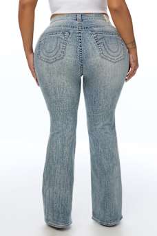 PLUS BECCA MID RISE BOOTCUT JEAN