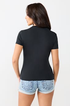 CRYSTAL POOL PARTY CREWNECK TEE