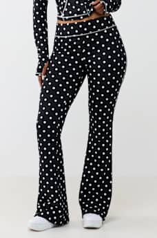 POLKA DOT BOOTCUT PANT