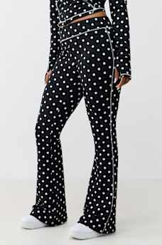 POLKA DOT BOOTCUT PANT