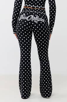 POLKA DOT BOOTCUT PANT