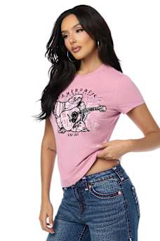 AUTHENTIC CRYSTAL BUDDHA TEE