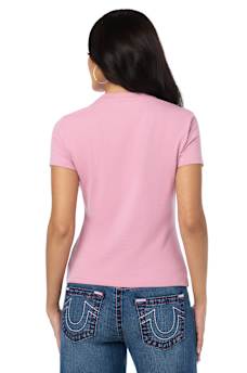 AUTHENTIC CRYSTAL BUDDHA TEE