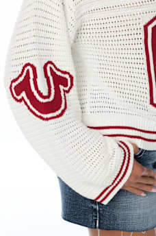 SPORTY SWEATER JERSEY TOP