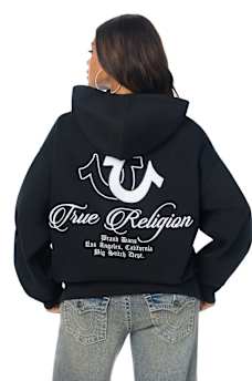 EMBROIDERED OVERSIZED HOODIE