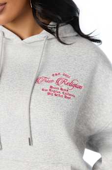 EMBROIDERED OVERSIZED HOODIE