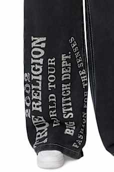WASHED BIG T PIERCING SWEATPANT