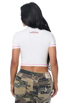 CRYSTAL BABY TEE