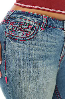 PLUS BECCA MID RISE SUPER T FLAP BOOTCUT JEAN