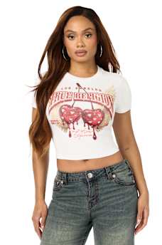 CHERRY BABY TEE