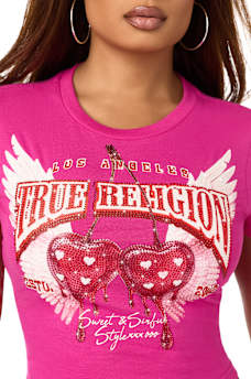 CHERRY BABY TEE