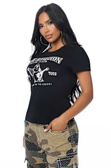 CRYSTAL WORLD TOUR CLASSIC CREWNECK TEE